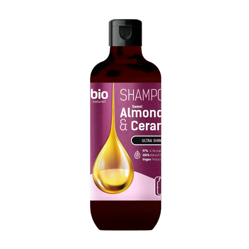 E-shop BIO naturell šampón Sweet Almond Oil  Ceramides - 355ml