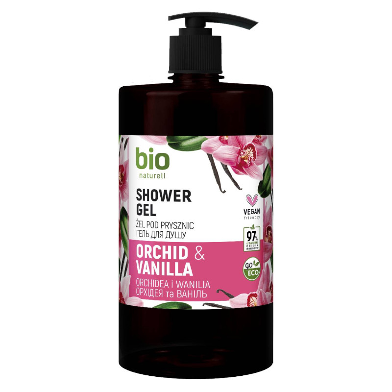 E-shop BIO naturell sprchový gél ORCHID  VANILLA - 946ml