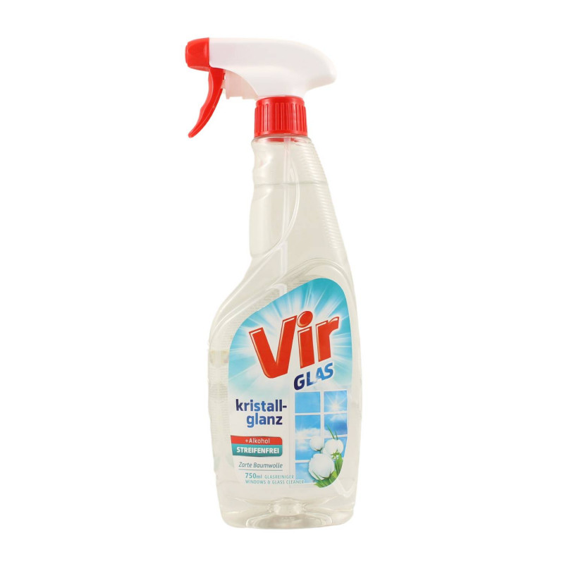 E-shop VIR čistič na sklo BAVLNA 750ml