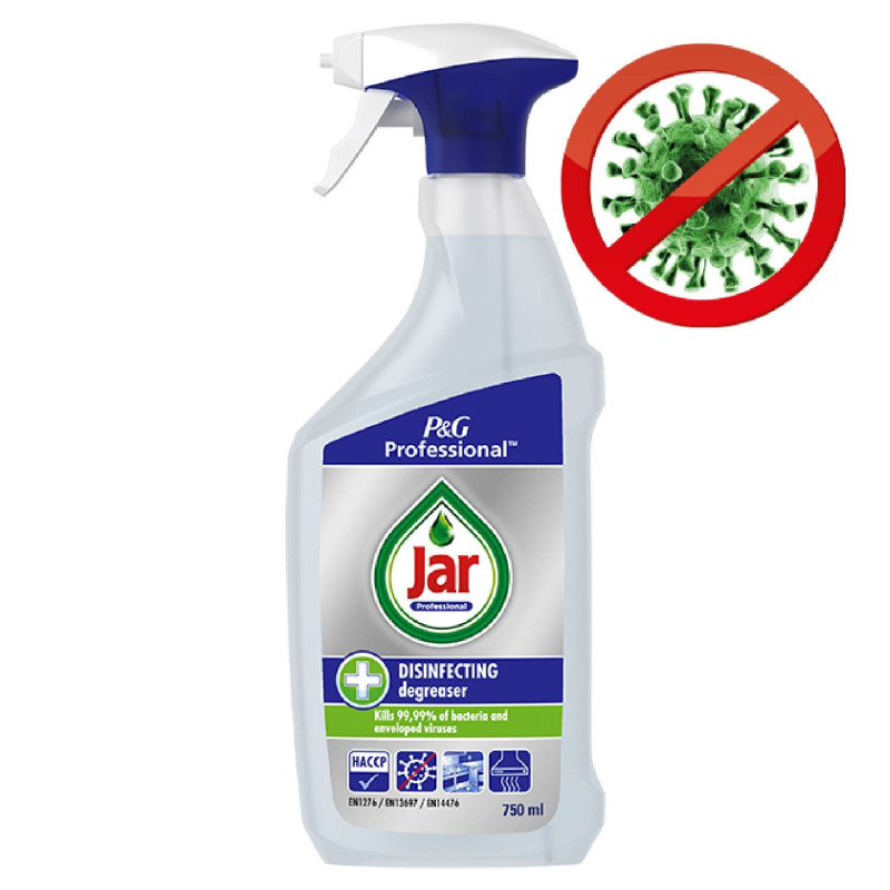 E-shop Jar dezinfekčný odmasťovač 750ml