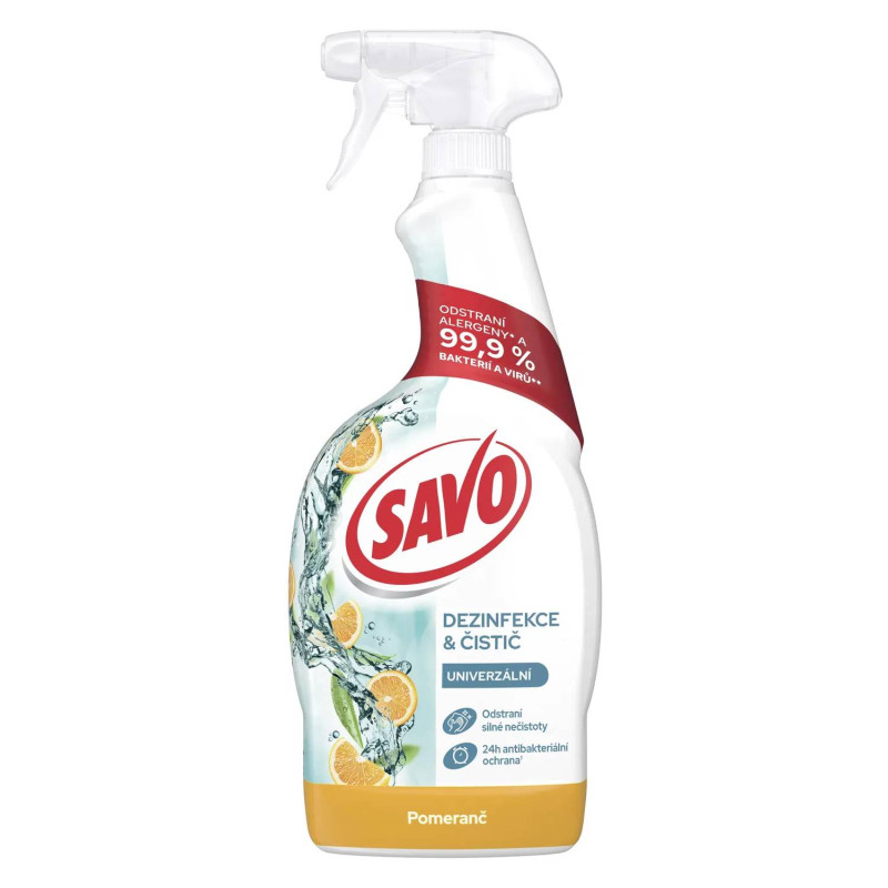 E-shop SAVO univerzálny sprej pomaranč 700 ml