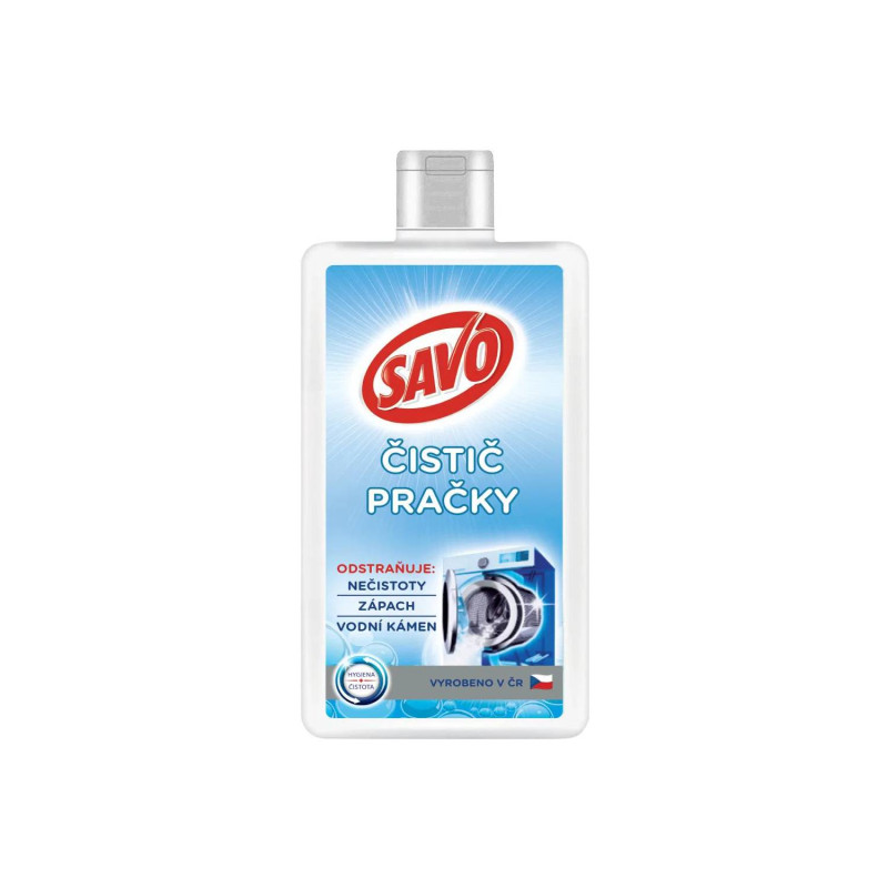 E-shop SAVO čistič práčky, 250 ml
