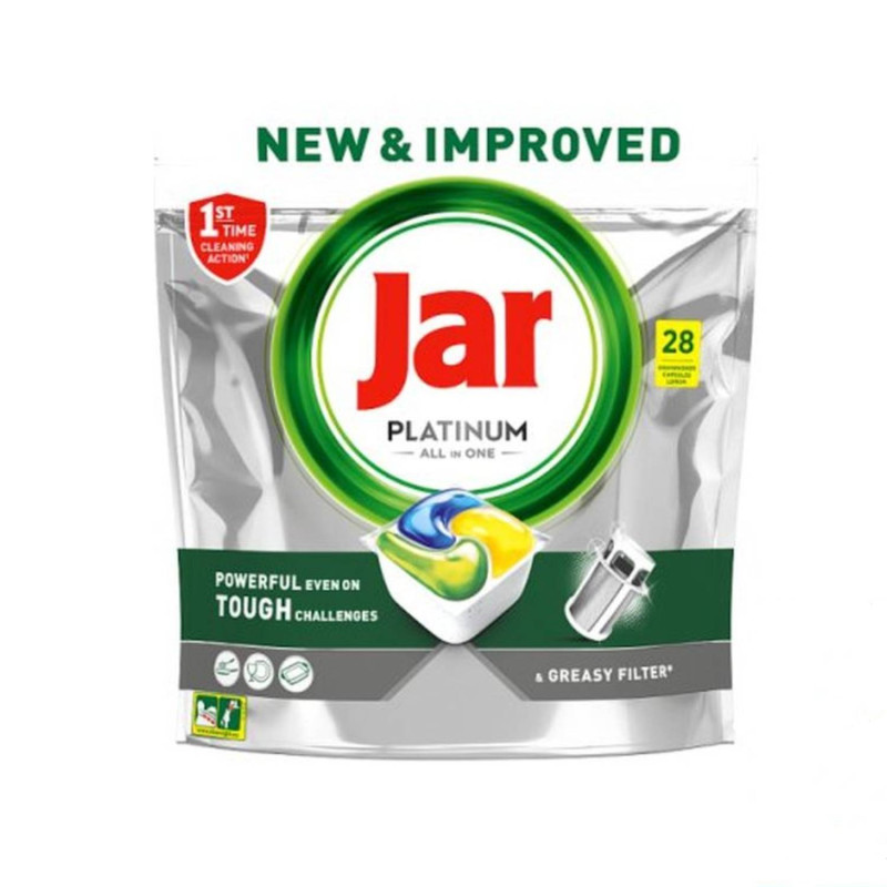 E-shop JAR Tablety do umývačky Platinum All-in-One 28 ks