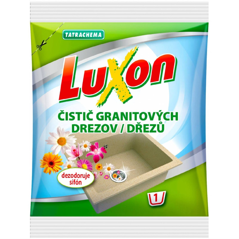 E-shop LUXON čistič granitových drezov 100g