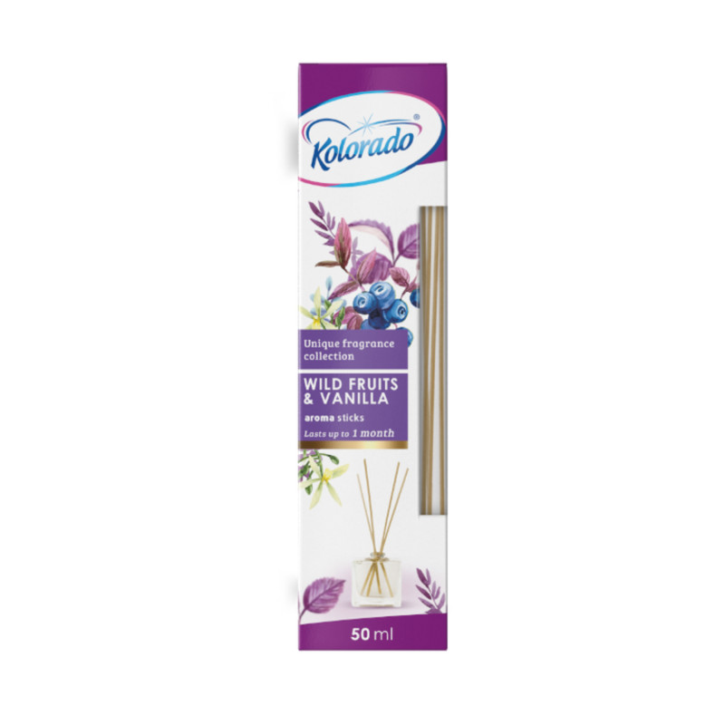 E-shop KOLORADO AROMA - Bamboo Stick set ovocie a vanilka 50ml