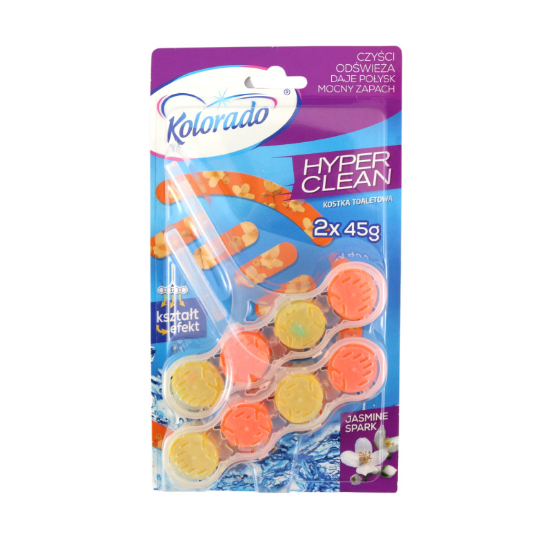 E-shop WC blok Kolorado Hyper Clean JAZMÍN 2x45g