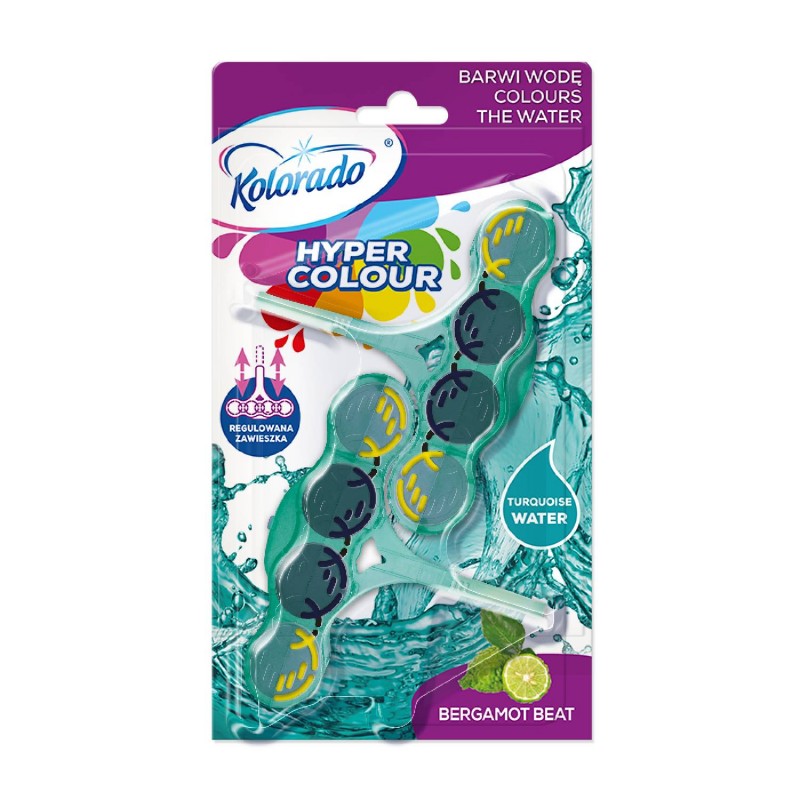 E-shop WC blok Kolorado Hyper Color BERGAMOT BEAT 2x45g