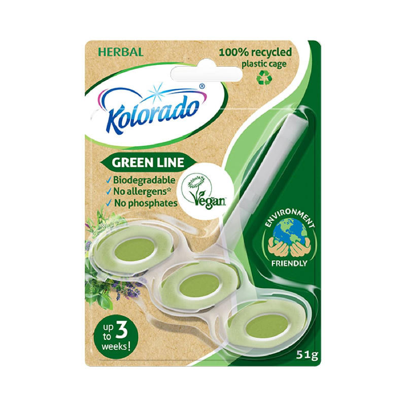 E-shop Kolorado Green Line WC blok HERBAL 51g