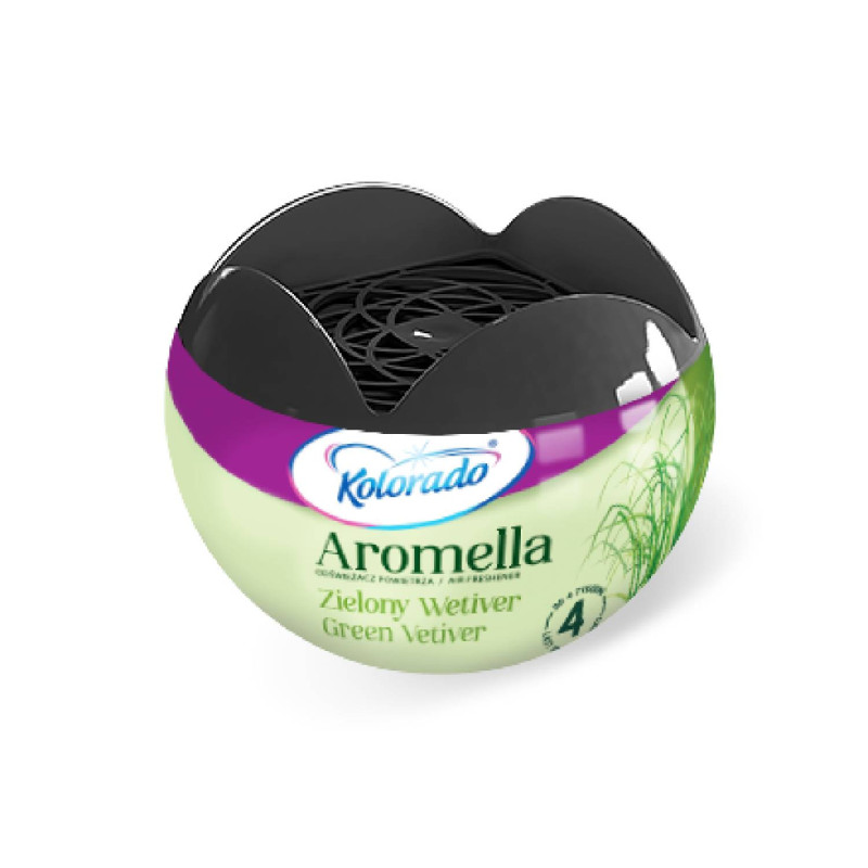 E-shop Osviežovač vzduchu Kolorado Aromella ZELENÝ VETIVER 150g