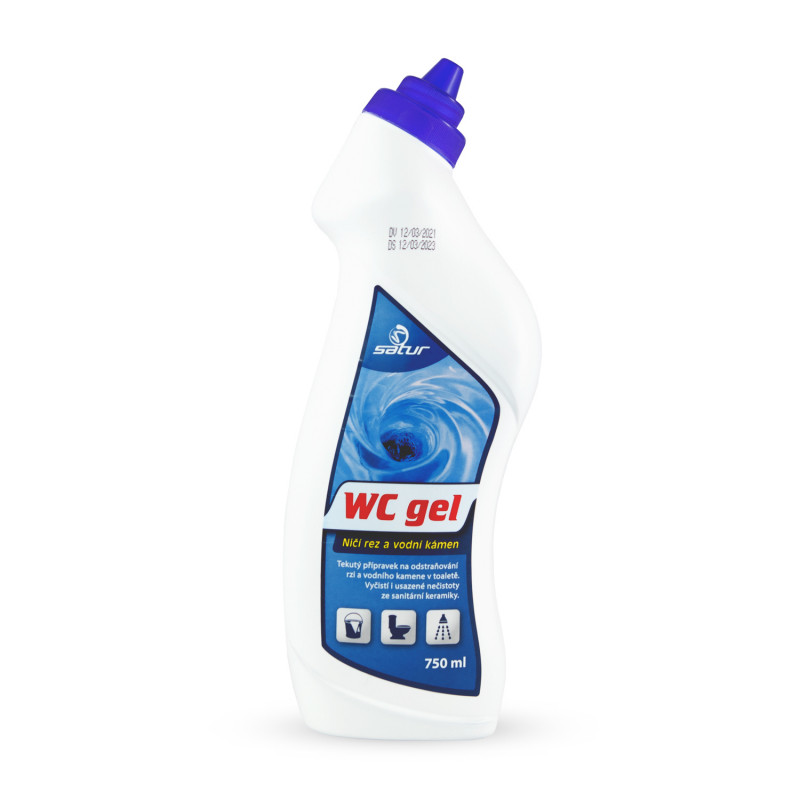 E-shop SATUR WC GEL na čistenie toalety 750ml