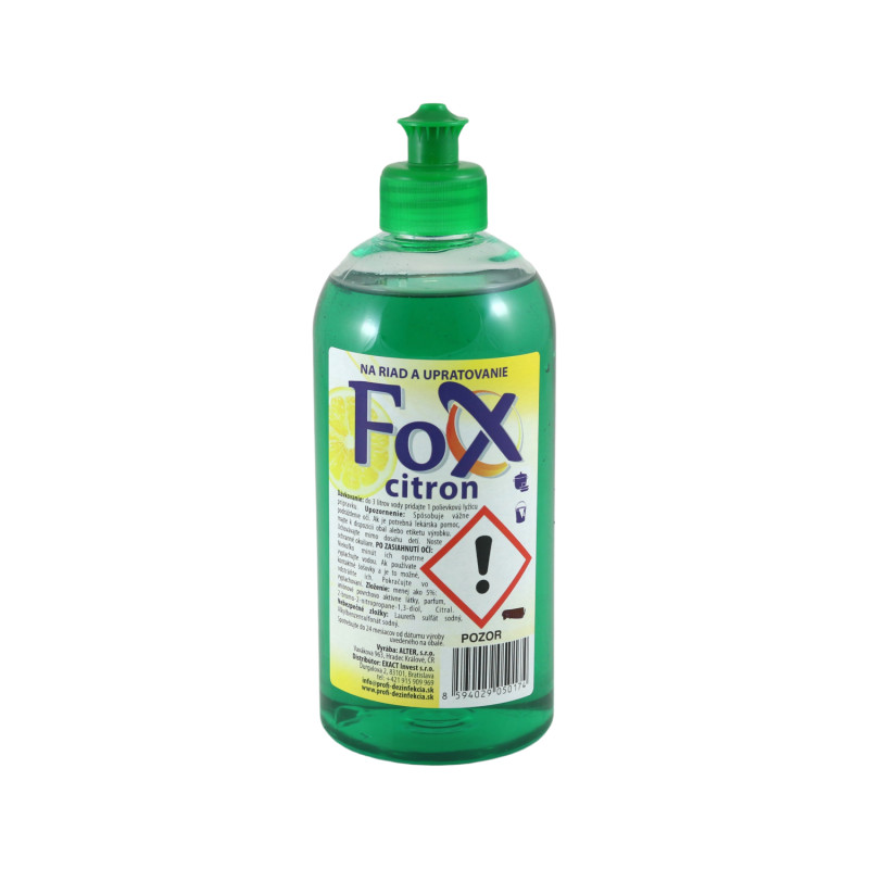 E-shop FOX CITRÓN na riad a upratovanie 500ml