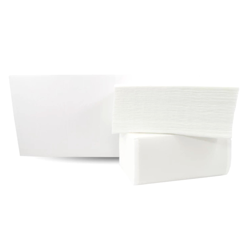E-shop ZZ skladané papierové utierky KAREN 100%cel. 1vrst. 22x23cm (4000ks)