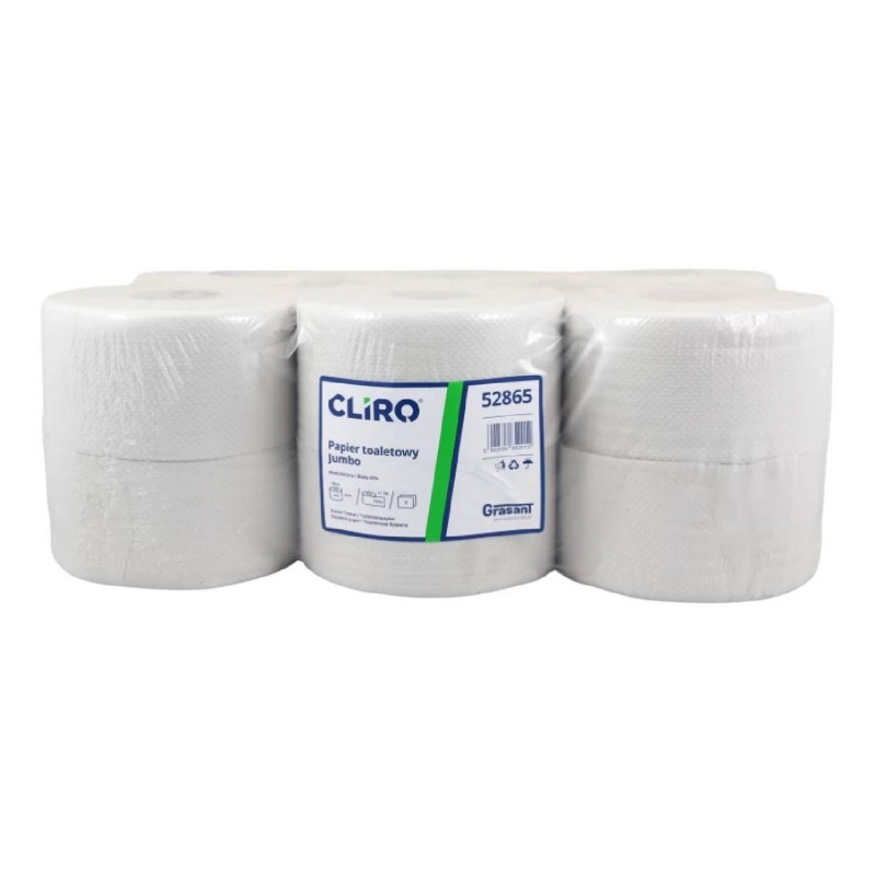 E-shop Toaletný papier JUMBO Ø19 cm, 100 m 2vrst.65%belosť (12 ks)