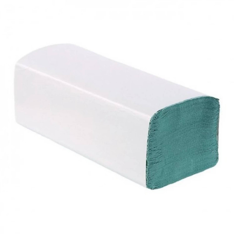 E-shop Papierové utierky ZZ zelené, rozmer: 25x20 cm (4000ks)