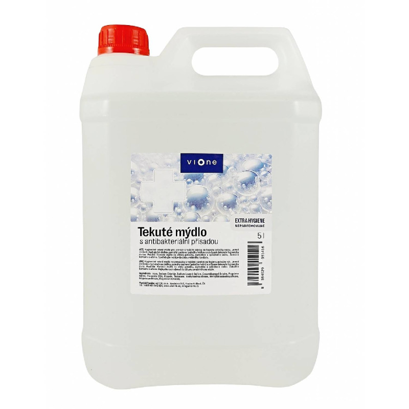 E-shop VIONE ANTIBACTERIAL tekuté mydlo neparfumované 5L