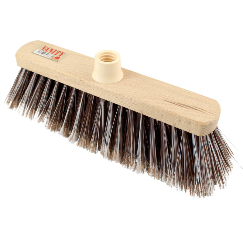 E-shop Zmeták Vanity drevený so závitom 33cm