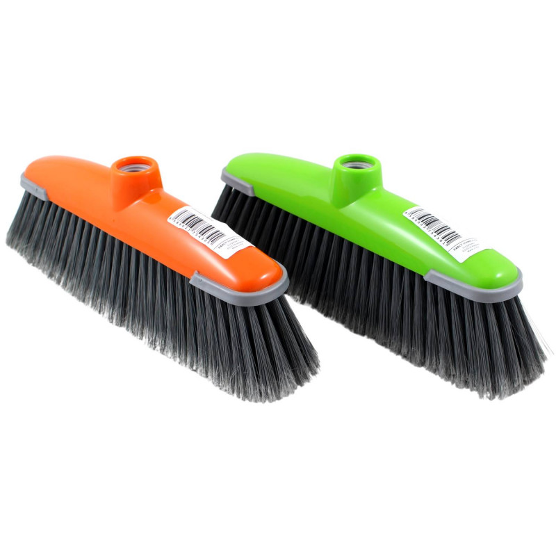 E-shop Zmeták Ovalino plastový so závitom 28 cm mix farieb - 1ks