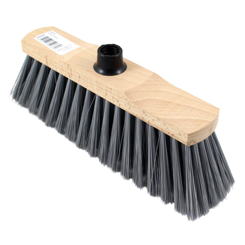 E-shop Zmeták Terazza drevený so závitom 28cm - 1ks