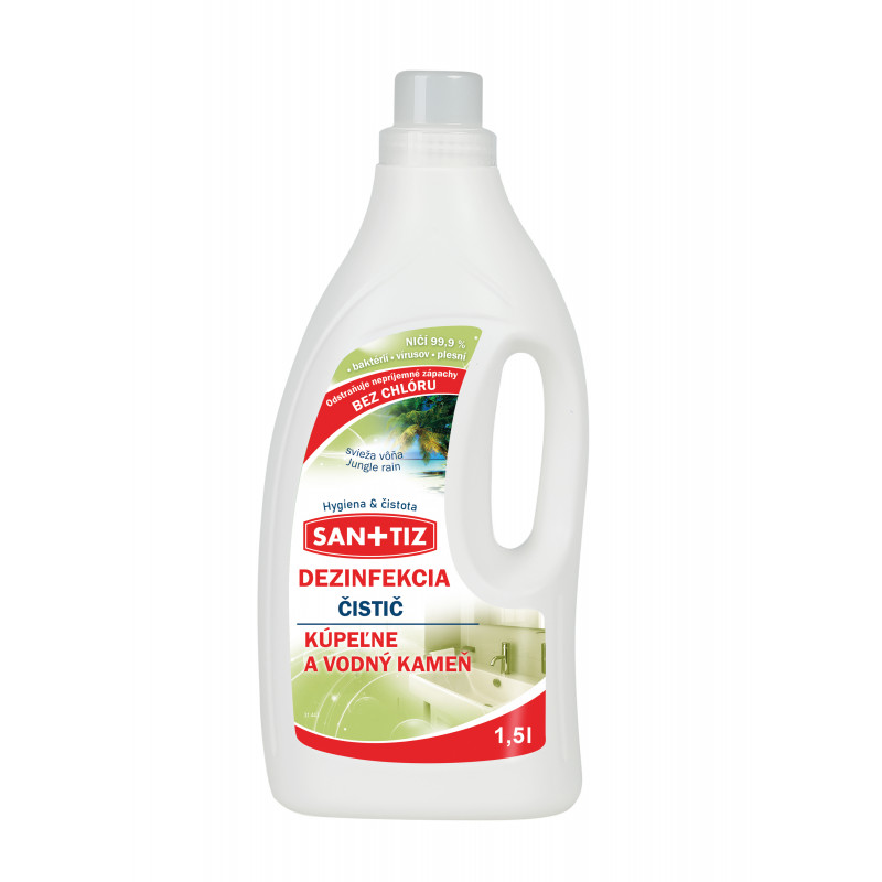 E-shop SANITIZ čistiaci dezinfekčný prostriedok na kúpeľne 1,5l