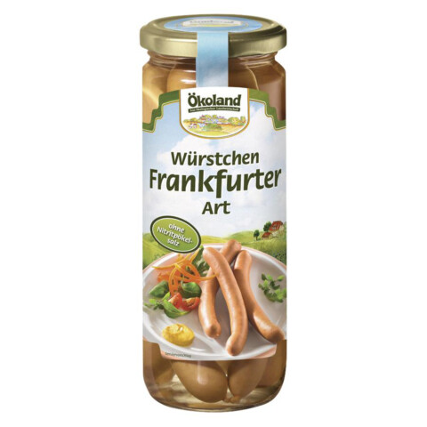 E-shop Ökoland Frankfurtské párky v skle BIO 540g