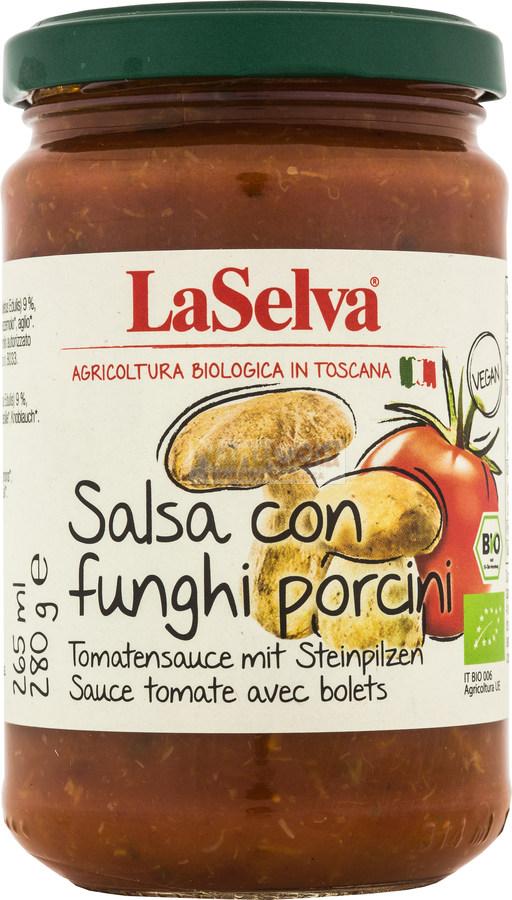 E-shop Paradajková omáčka s hríbami 280g BIO La Selva