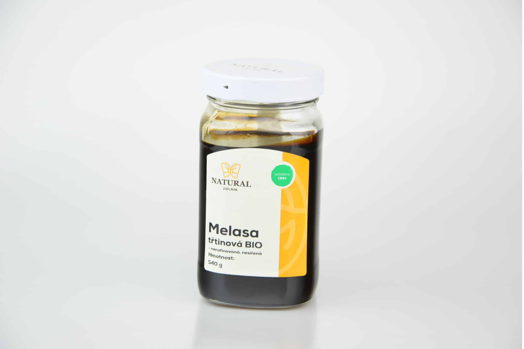 E-shop Natural Jihlava natural melasa trstinová BIO 540 g