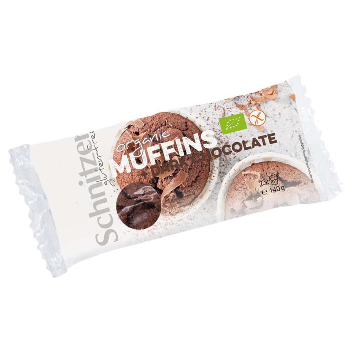 E-shop Schnitzer Muffin čokoládový bez lepku BIO 140 g