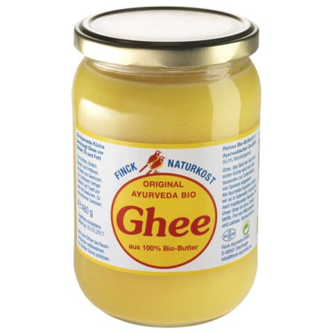 E-shop Finck Naturkost Ghee 100% Bio Ajurvédske maslo 480g