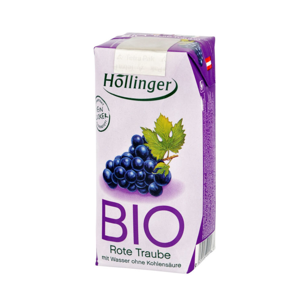 E-shop Höllinger džús červené hrozno 200 ml BIO