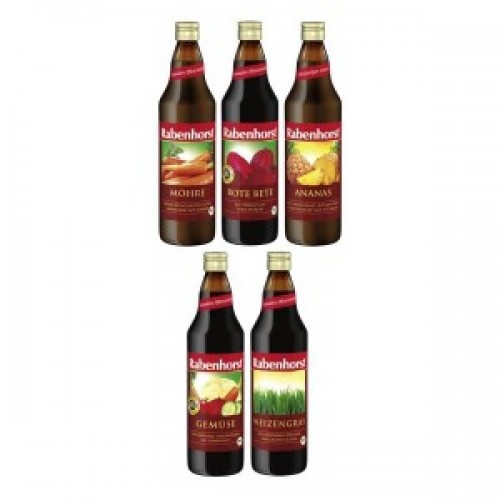 E-shop Rabenhorst 5 dňová detoxikačná kúra na očistenie organizmu 5 x 750 ml