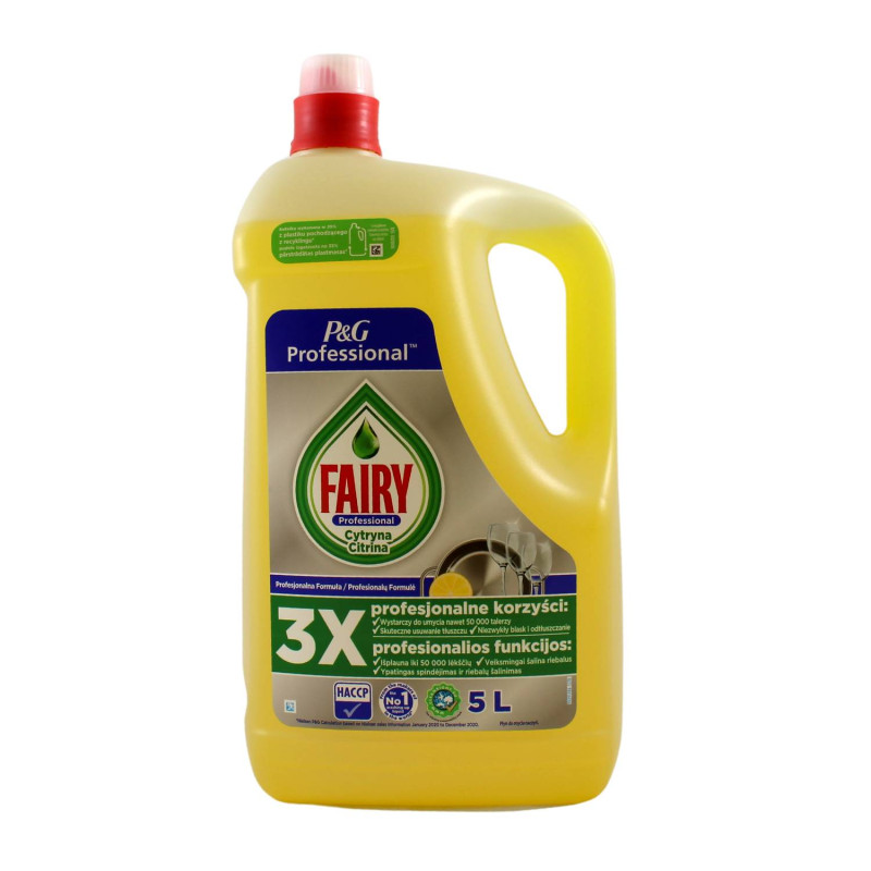 E-shop FAIRY Professional prostriedok na riad - citrón 5L