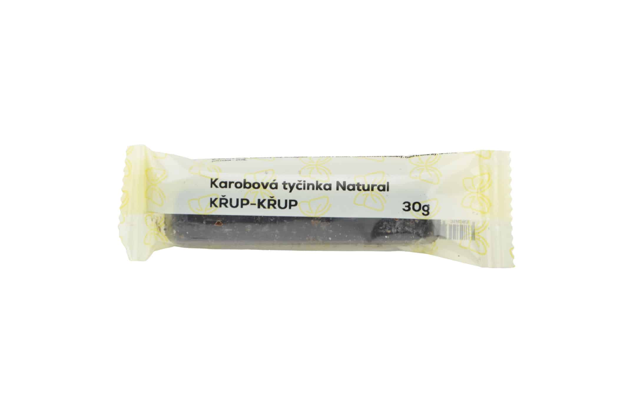 E-shop Natural Jihlava Karobová tyčinka krup krup 30g