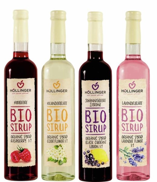 E-shop Höllinger bio Levanduľový sirup 500 ml