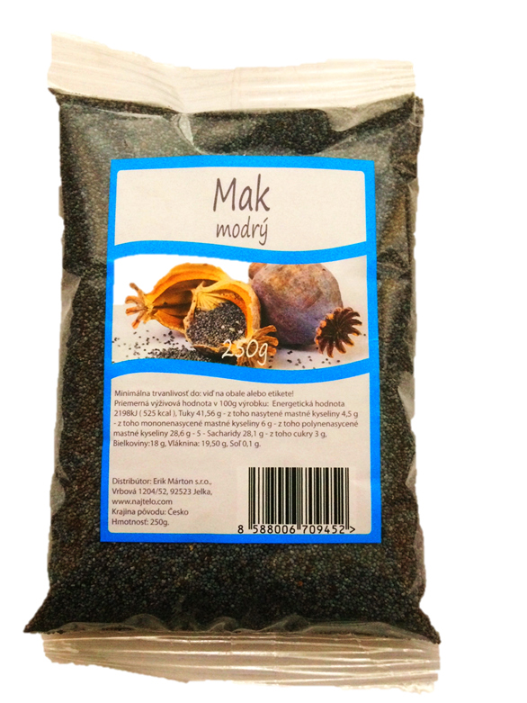 E-shop Najtelo Mak modrý celý 250g