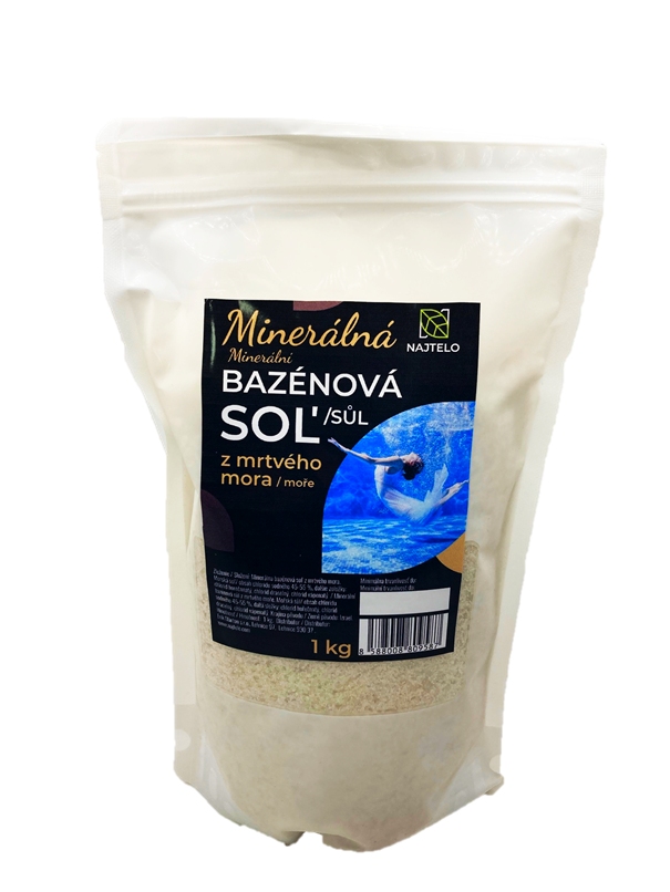 E-shop Najtelo soľ z mrtvého mora bazénová (minerálna) 1kg