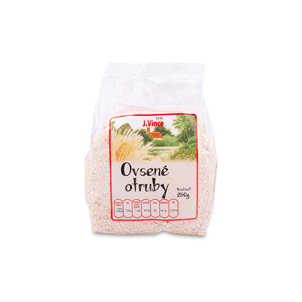 E-shop J. Vince Ovsené otruby 250g