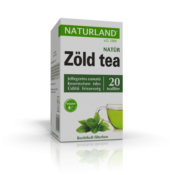 E-shop Naturland Zelený čaj porciovaný čaj 30g