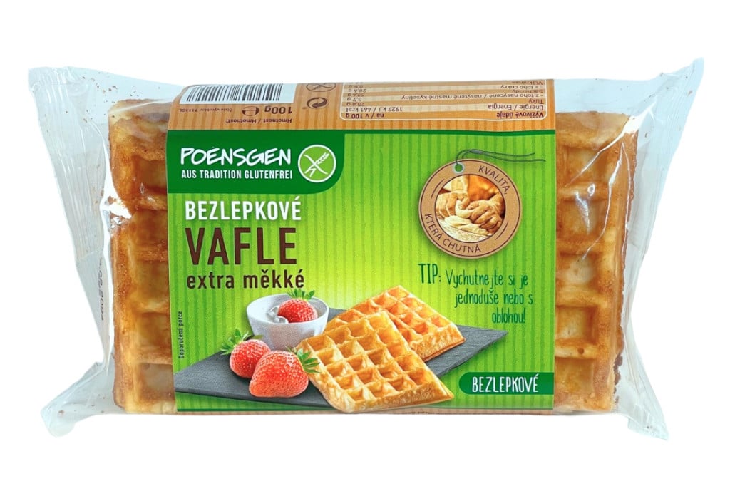 Vafle extra mäkké bez lepku