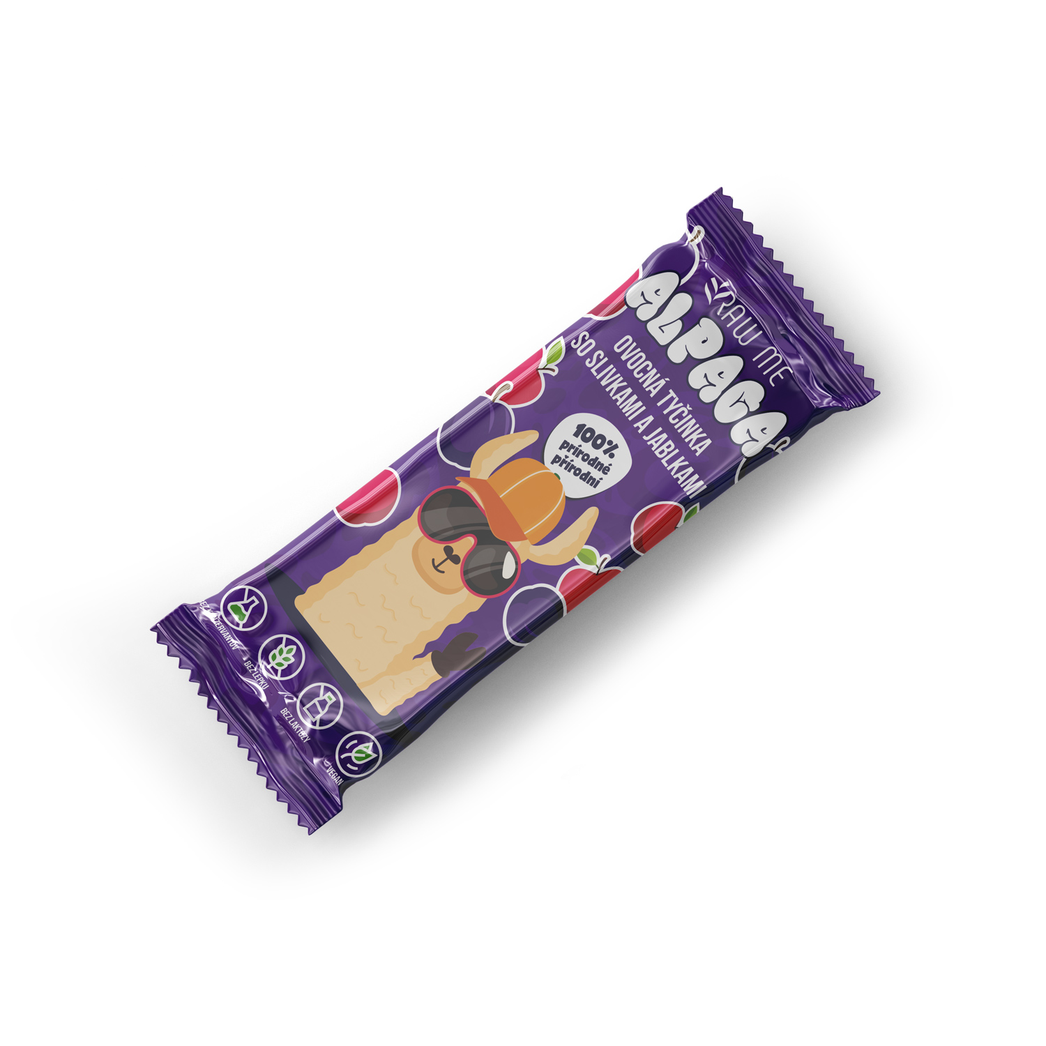E-shop Raw Me ALPACA ovocná tyčinka slivka-jablko 25g
