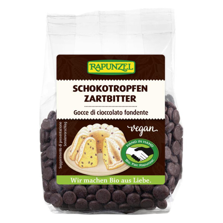 E-shop Rapunzel Čokoládové buttonky 100g