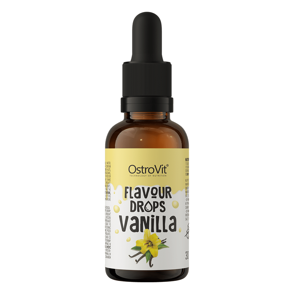 E-shop Ostrovit Kvapky s príchuťou vanilky 30 ml