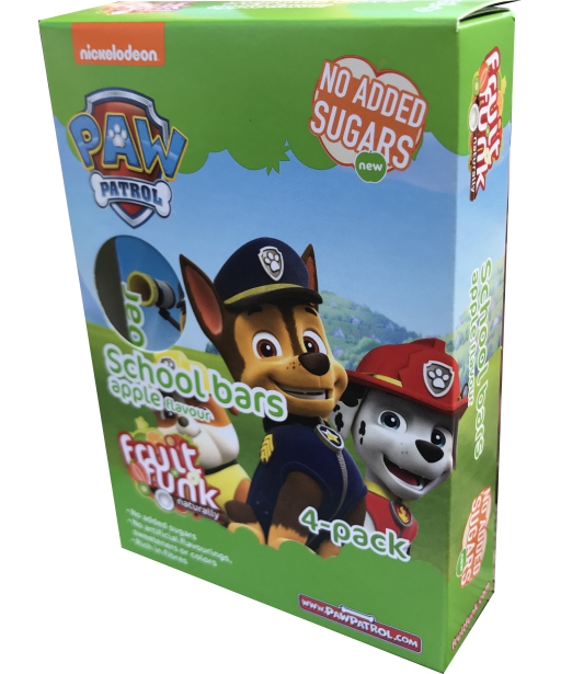 E-shop PAW PATROL Fruit Funk - Ovocné tyčinky jablko 4x20g