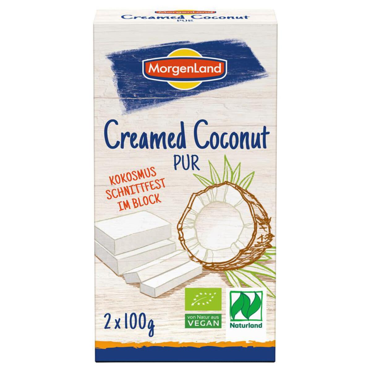 E-shop Morgenland kokosová smotana krém 200g (2x100g) BIO