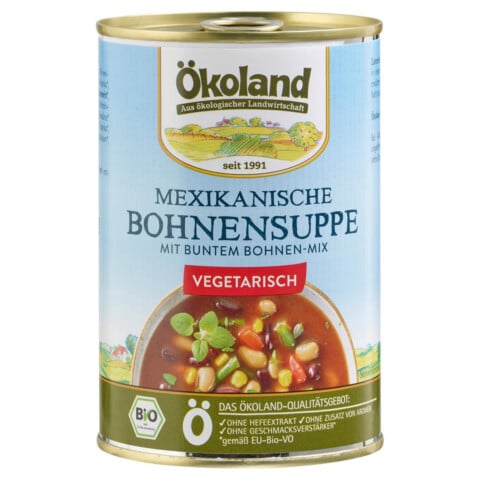 E-shop Ökoland Mexická fazuľová polievka 400g BIO