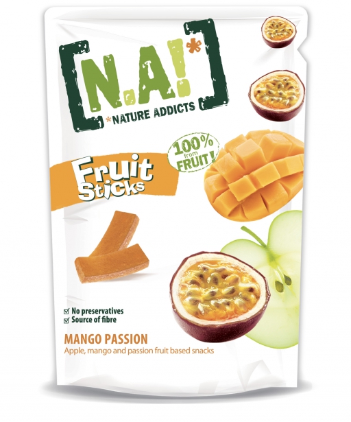 E-shop N.A! Ovocné Tyčinky Marakuja Mango 35g