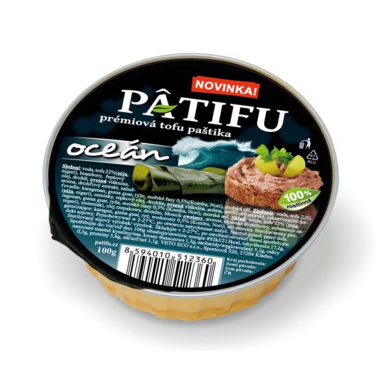 E-shop Veto Eco Patifu paštéta Oceán 100g