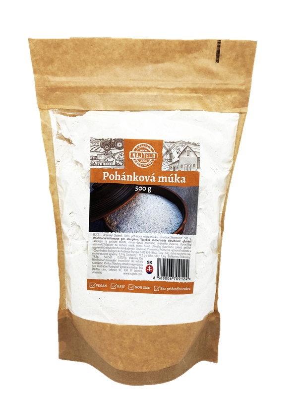 E-shop Najtelo Pohánková múka bezlepková 500g