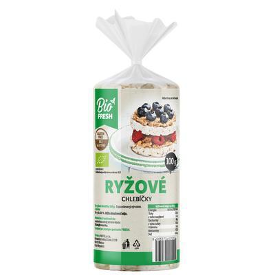 E-shop Fresh Ryžový chlebík BIO bez lepku 100g