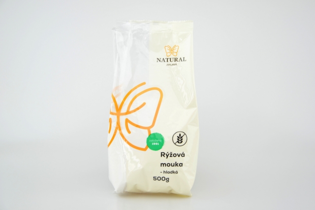 E-shop Natural Jihlava Ryžová múka hladká 500g