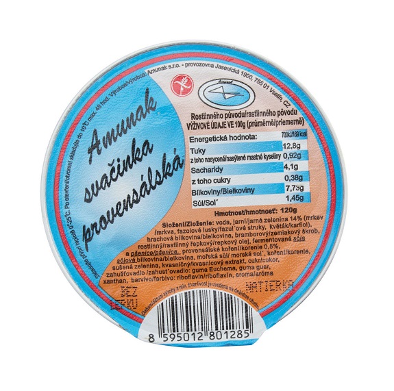 E-shop Amunak svačinka provensálská bezlepková 120 g